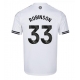 Fulham Antonee Robinson #33 Hemma matchtröja 2025-26 Kortärmad Billigt Fulham Antonee Robinson #33 Hemma matchtröja 2025-26 Kortärmad Billigt